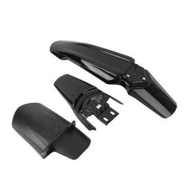 Imagem de Protetor de Lama Dianteiro e Traseiro – Protetor de Sujeira de Alta Resistência, Aba de Choque de Guarda-lamas para Light Bee X S (Preto)