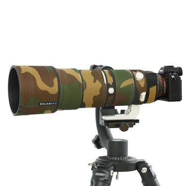 Imagem de Rolanpro Capa de chuva de camuflagem à prova d'água para Sony FE 200-600 mm F5.6-6.3 G OSS Capa protetora para lente - # 6 verde exército à prova d'água
