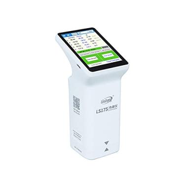 Imagem de LS175 Colorímetro portátil 45/0 com abertura de 20 mm, testador digital de diferença de cor, analisador de cores têxteis com funções de comparação de cores