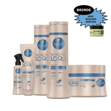Imagem de Kit Haskell Bendito Loiro Completo 300ml Mimo