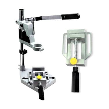 Imagem de Suporte Para Furadeira 1/2 E 3/8 Manual C/Morsa Ajustável