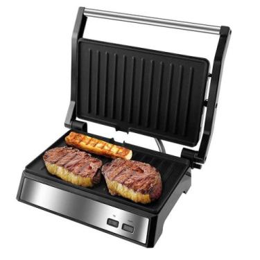 Imagem de Sanduicheira E Grill Phico PGR21PI - Philco, Preto e Prata, 110V