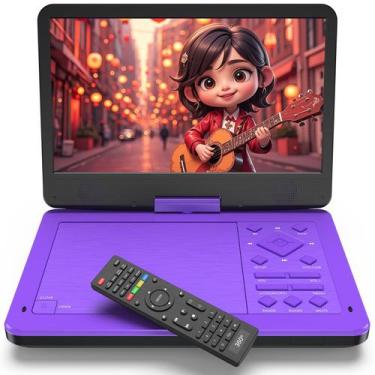 Imagem de Leitor de DVD Portátil Magofly 12.5" com Tela HD IPS de 10,1"