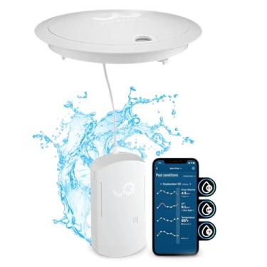 Imagem de WaterGuru Waterguru - Sense S2 Smart Pool Monitor - Chlorine & pH Meter - CYA & Alkalinity Tester Pool Water Tester - Spa & Hot Tub Monitor - Includes Sense S2 C5 Cassette, Float Ring & Mor