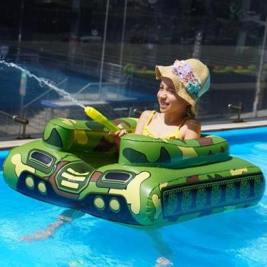 Imagem de Tanque Inflável Jasonwell para Crianças com Pistola de Água