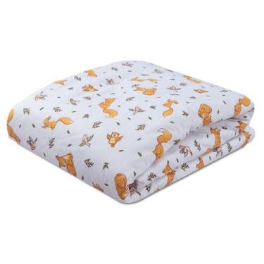Imagem de Capa Edredom Duvet para edredom solteiro percal 200 fios Liso Estampad