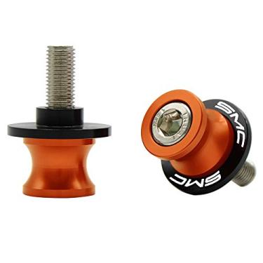 Imagem de 10 mm M10 X1,5 carretéis deslizantes de braço de motocicleta CNC suporte parafuso para KTM SMC 690 R SMC 790 laranja