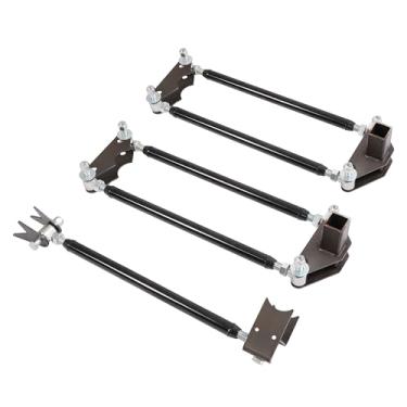 Imagem de KUAFU Kit De Suspensão Paralela De 4 Links Universal Compatível Com Hot Rod Rat Truck Classic Car Air Ride Com Barras Ajustáveis Lh E Rh
