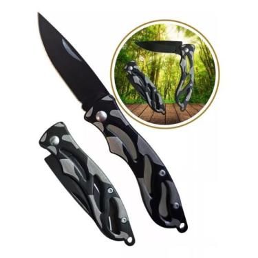 Imagem de Canivete Punhal de Bolso Para Caça E Pesca Selva Camping Luxo Elegante