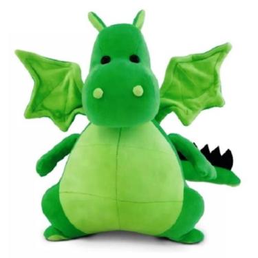 Imagem de Pelúcia Dragão da Sorte - Verde 32 cm - super macio - Toys