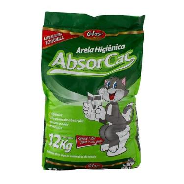 Imagem de Areia Higiênica Absorcat Colosso 12Kg