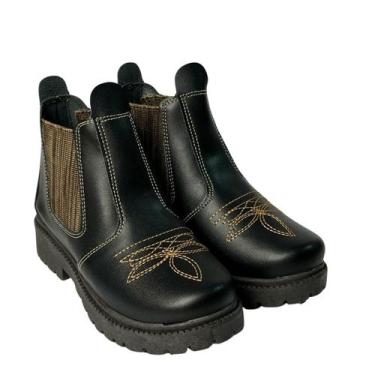 Imagem de Botina Bota jequinha country festa julina junina infantil menino bebê 