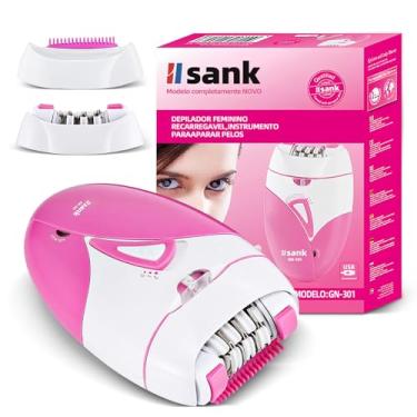 Imagem de Depilador Eletrico Feminino Depilador Eletrico Depilador Feminino Recarregável Maquina de Depilar Feminina Satinelle 110V/220V