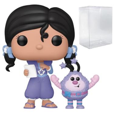 Imagem de POP Brinquedo retrô: Rainbow Brite - boneca índigo e boneco de vinil Funko Hammy (incluído com capa protetora de caixa compatível), multicolorido, 9,5 cm