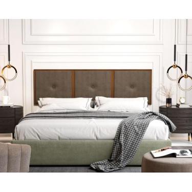Imagem de Painel Cabeceira Box King 1,95 Madeira Mavie - Cores - Comprar Moveis 