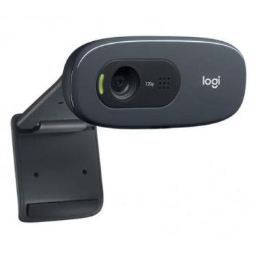 Imagem de Webcam Logitech, C270, 3MP, HD, 720p