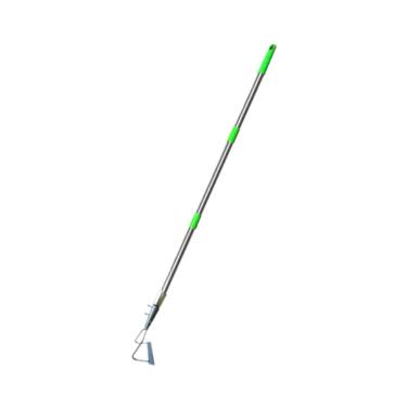 Imagem de WeiLaiKeQi Ferramenta de jardim de enxada, captura de ervas daninhas Uso de jardinagem para ervas daninhas, resistindo facilmente raspando Weeder com alça longa, , 3 Pólos