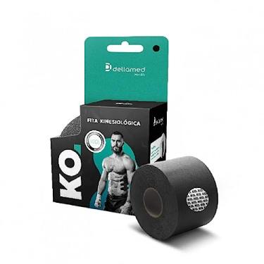 Imagem de Bandagem Elástica Adesiva Kinesiológica Dellamed