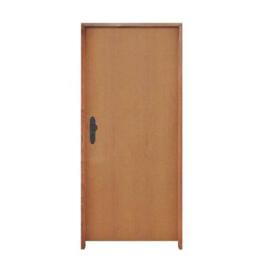 Imagem de Kit Porta Lisa P. Imbuia Bat.Ecológico 09 Fechadura 803/02 72 x 2.10 L