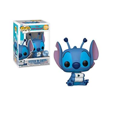Imagem de FUNKO POP DISNEY LILO STITCH 1235 STITCH IN CUFFS EXCLUSIVO FYE