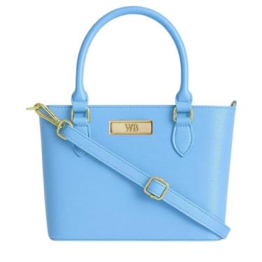 Imagem de Bolsa Feminina Lorena + Alça Removível Com Regulagem Willibags.(Azul)