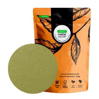 Imagem de Chá de Hortelã em Pó Mentha Arvensis L. 100g - Grupo Rocha Saúde