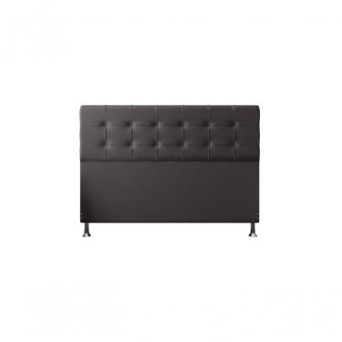 Imagem de Cabeceira Atenas 1,95 Cm Cama Box King Size Suede Marrom