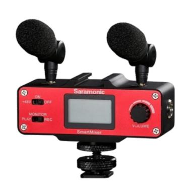 Imagem de Microfone E Mixer Para Smartphone Saramonic - Smartmixer