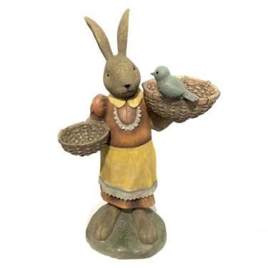 Imagem de Escultura Em Resina Coelha Wilma