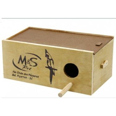 Imagem de Ninho Calopsita Caixa Comum