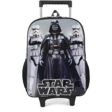 Imagem de Mochila Rodinha Infantil Star Wars Darth Vader Luxcel