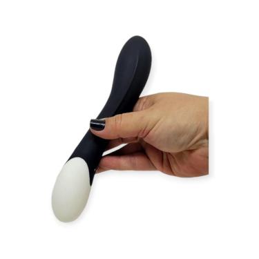Imagem de Vibrador Ponto G Com 8 Modos De Vibração E Aquecimento Leo - Lovetoys - Preto