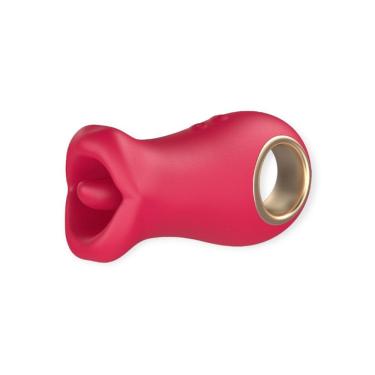 Imagem de Estimulador Clitoriano Com Movimento Em Formato De Boca Aroa - Lovetoys - Vermelho
