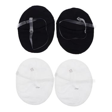 Imagem de Beaupretty 2Pares Almofadas de Suor Axilas Reutilizáveis e Laváveis Acessórios Portáteis e Confortáveis Atividades e Exercícios