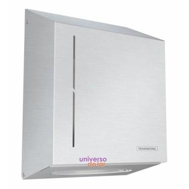 Imagem de Dispenser Para Papel Toalha Tramontina Em Aço Inox Com Acabamento Scot