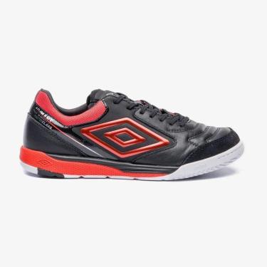 Imagem de Tenis de Futsal Umbro Adamant Master Class Pro Bump - PTO/VERM-Unissex