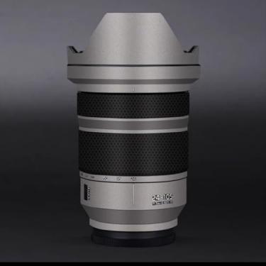 Imagem de Skin Lens Camera Skin Wrap Vinil Protetor Adesivo Acessórios de Fotografia para Panasonic Lumix S 24-105mm F4 24 105 (Titânio)