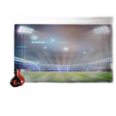 Imagem de Papel De Parede 3D Esporte Estádio Gramado Campo 3,5M Spt66 - Você Dec