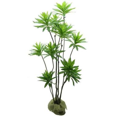 Imagem de Planta Dracena 150cm Verde toque real para vaso e decoração - La Caza 