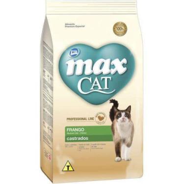 Imagem de Ração Max Cat Profissional Line Castrados Frango - 10,1 Kg - Total Ali