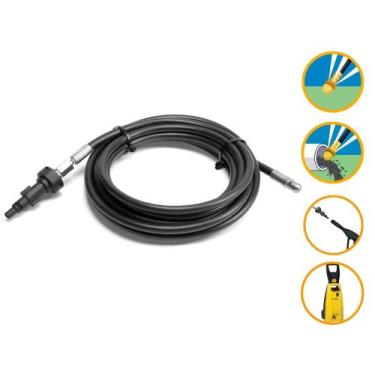 Imagem de Mangueira Nylon Desentupidora 6mt Lavor Express Lavadora