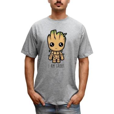 Imagem de Camiseta Masculina Groot Guardiões Da Galáxia I An Goot - Bella Store,