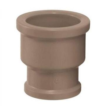 Imagem de Luva de Redução PVC 25x20mm Soldável - Resistente a 750 KPa - Plastubo