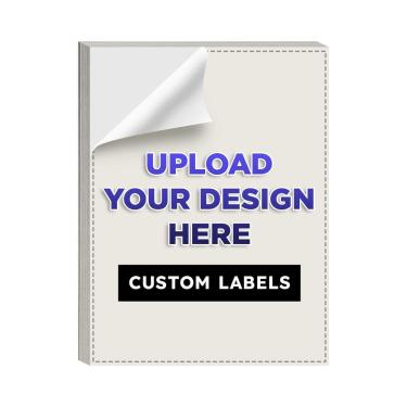 Imagem de Etiquetas: S, impressão superfina, cor de néon brilhante personalizada, 3x5cm