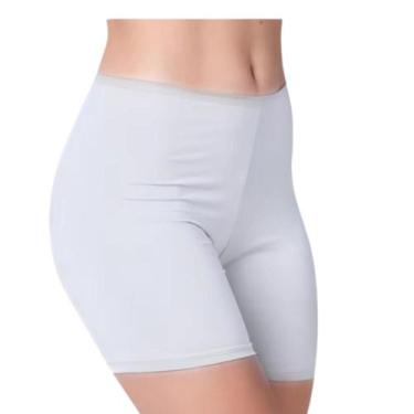 Imagem de Short Anágua Feminino Segunda Pele - Valen Modas, Branco, M