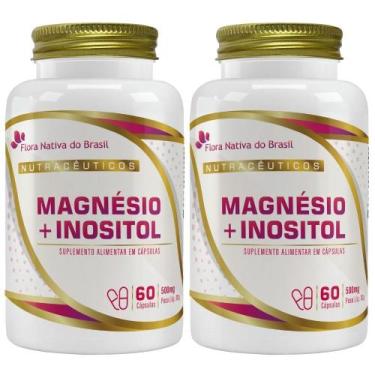 Imagem de KIT 2X Magnésio + Mio-Inositol 60 cápsulas - Flora Nativa - Flora Nati