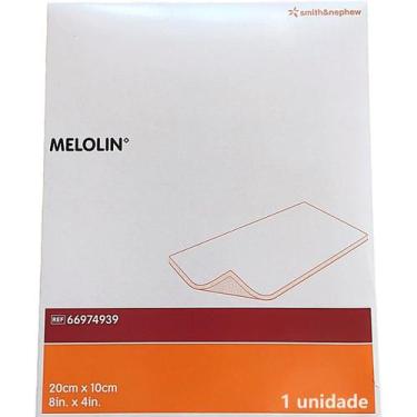 Imagem de Curativo Melolin 20X10cm - unidade - Smith E Nephew