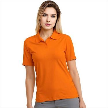 Imagem de Camisa Polo Feminina Camiseta Gola Atacado Uniforme Piquet - Vesttuari