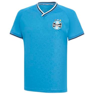 Imagem de Camiseta Grêmio Escudo Masculina, Azul, P