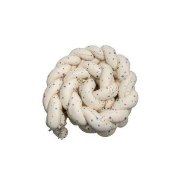 Imagem de Kit Trança Para Berço infantil 2 Pçs FOM Baby, Estampado Estrela - FOM